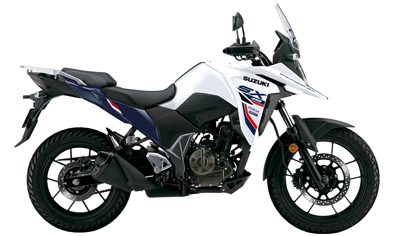 Suzuki V-STROM 250 SX modelo 2027 color blanco