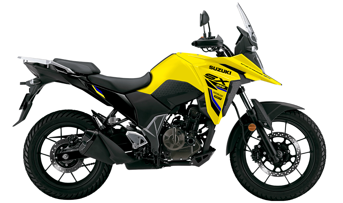 Suzuki V-STROM 250 SX modelo 2027 color amarillo